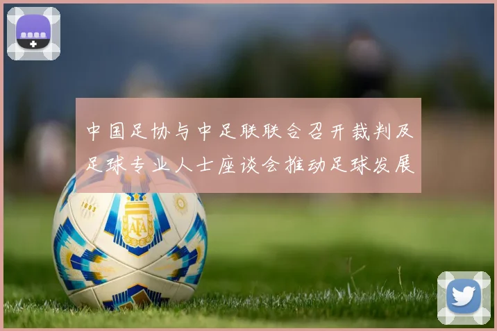 中国足协与中足联联合召开裁判及足球专业人士座谈会推动足球发展新举措